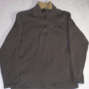 timberland quarter zip sweater mens large